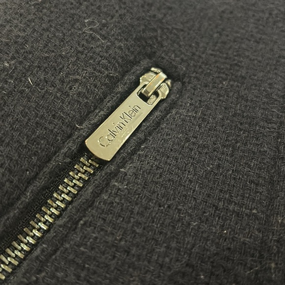 CALVIN KLEIN WOOL COAT - Picture 8 of 9